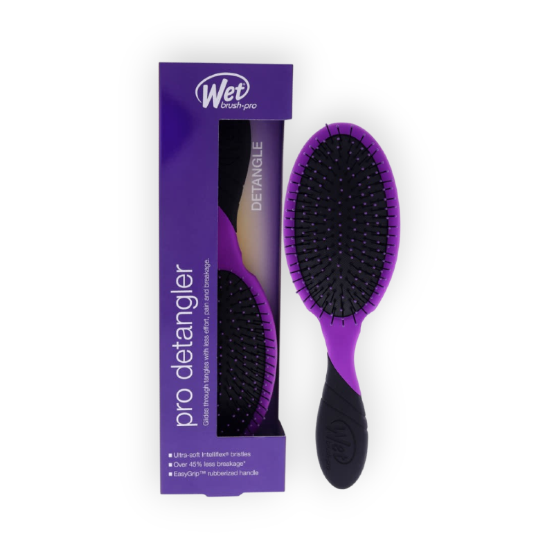 WET BRUSH PRO BAC DETANGLER PURPLE (0083)فرشة شعر
