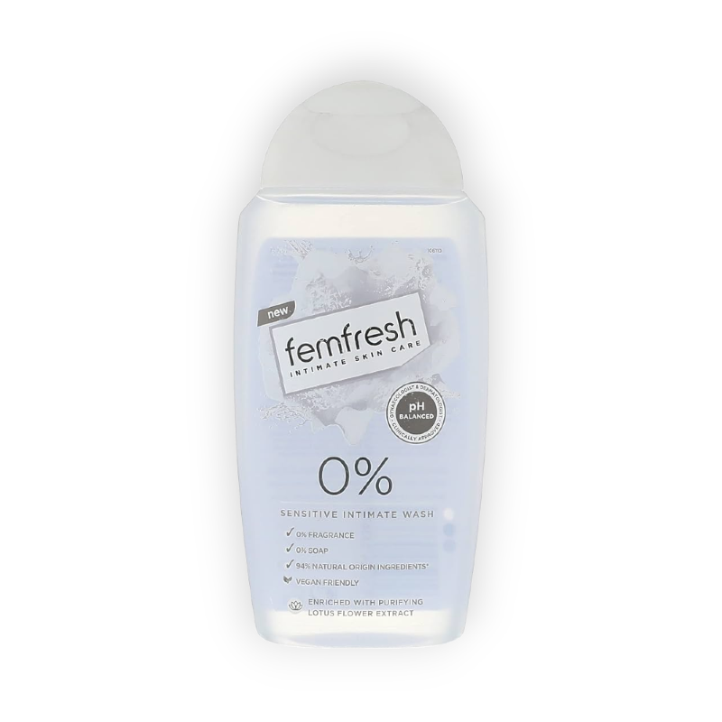 FEMFRESH SENSITIVE WASH FRAGRANCE FREE 250ML