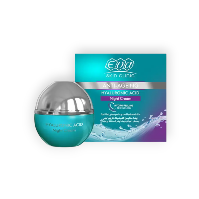 EVA SKIN CLINIC HYALURONIC ACID NIGHT CREAM 45ML