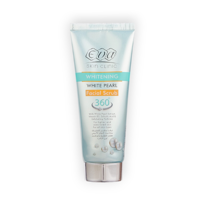 EVA WHITENING FACIAL SCRUB (WHITE PEARL) 100ML