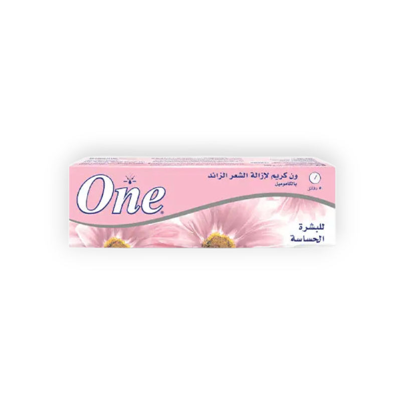 ONE HAIR REMOVAL CREAM (SENSITIVE) 80GM