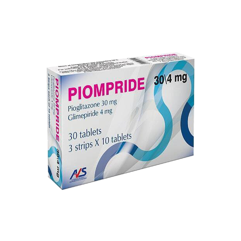 PIOMPRIDE 30/4 MG 30 TABLET