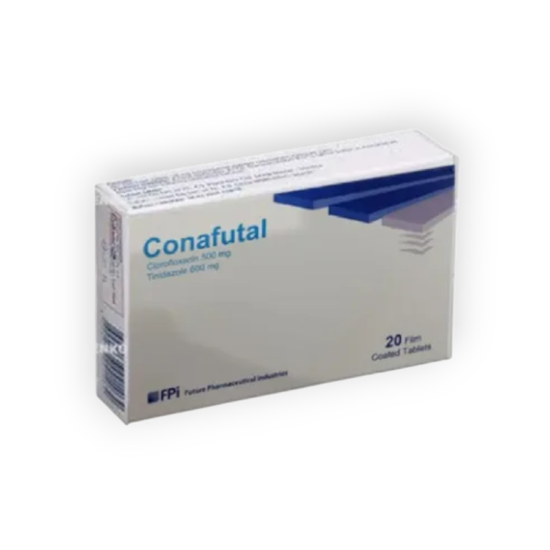 CONAFUTAL 600 500 MG 20 TAB سعر جديد