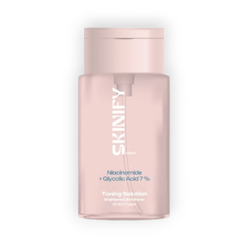 SKINIFY NIACINAMIDE +GLYCOLIC ACID 7% TONING SOLUTION 200ML