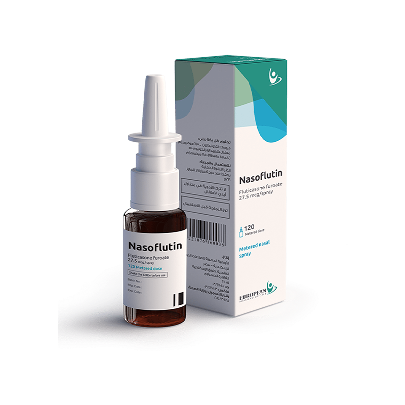 NASOFLUTIN 27.5 MCG SPRAY 120 ML