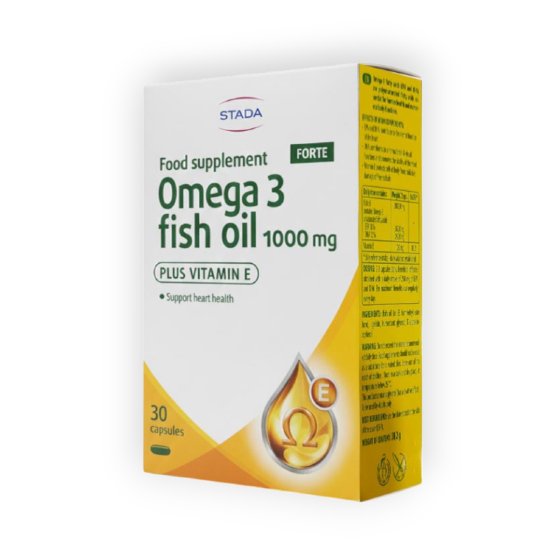 OMEGA 3 FISH OIL FORTE 1000 MG 30 CAP (STADA)