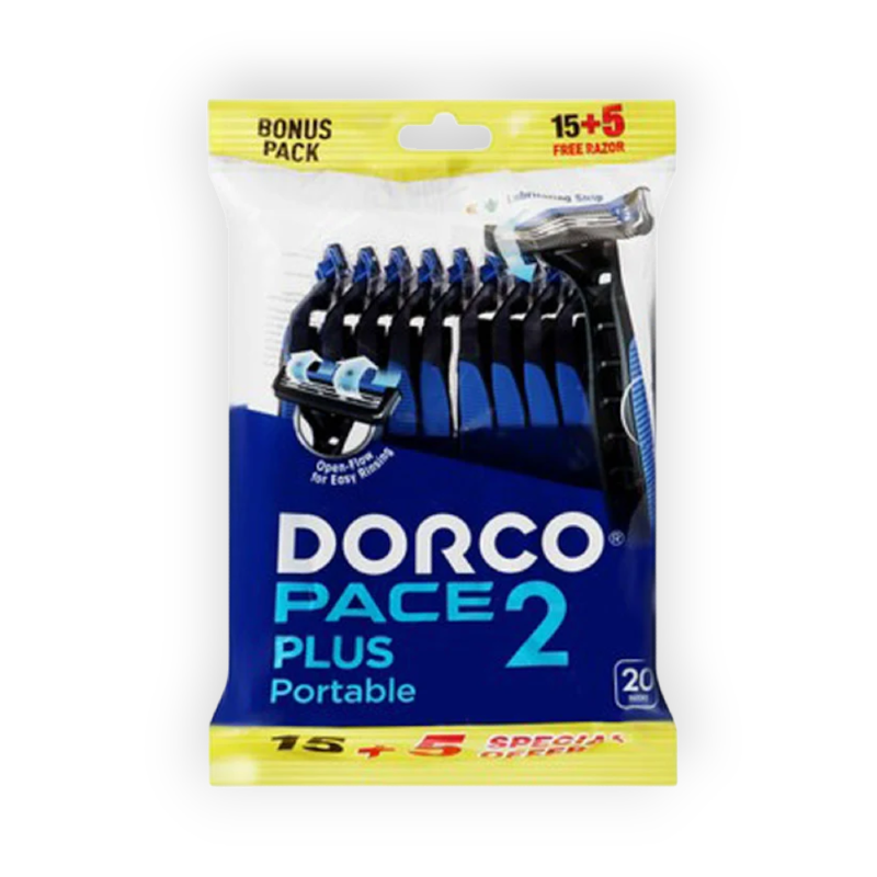 DORCO PACE2 PLUS PORTABLE 15+5PCS (3352)