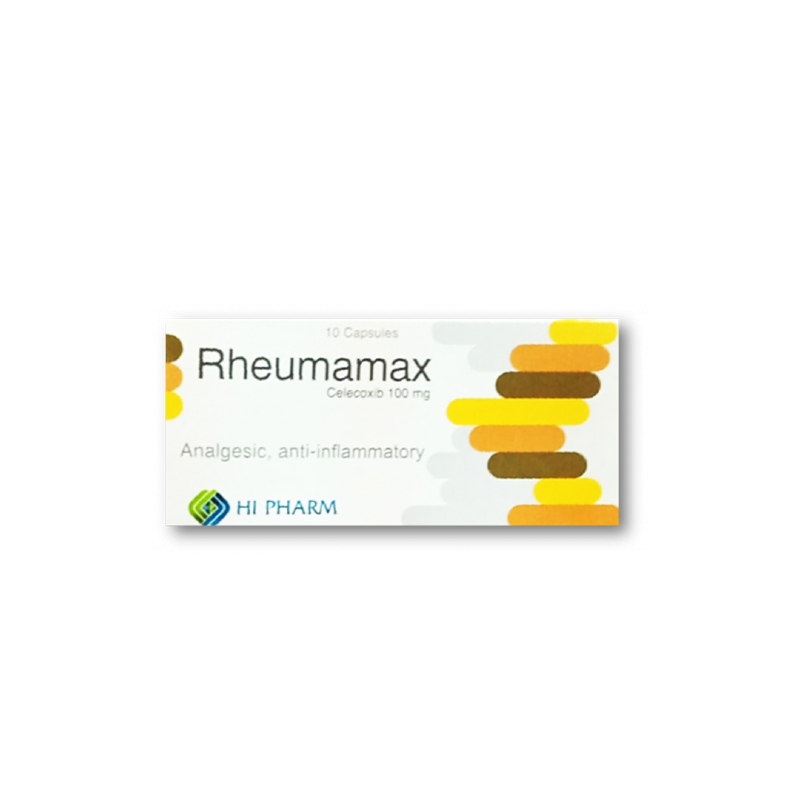 RHEUMAMAX 100 MG 10 CAPSULES