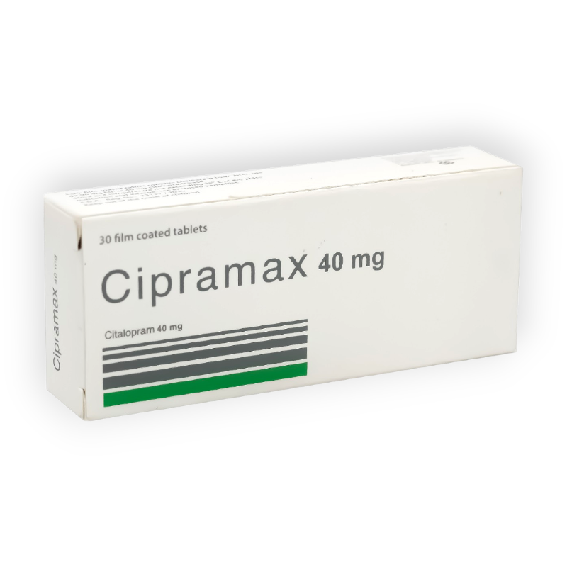 CIPRAMAX 40MG 30 TAB سعر جديد