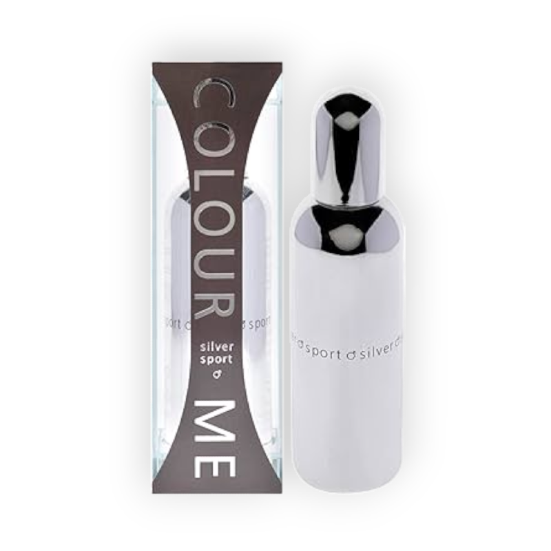 COLOUR ME PERFUME SPRAY SILVER MEN 150ML