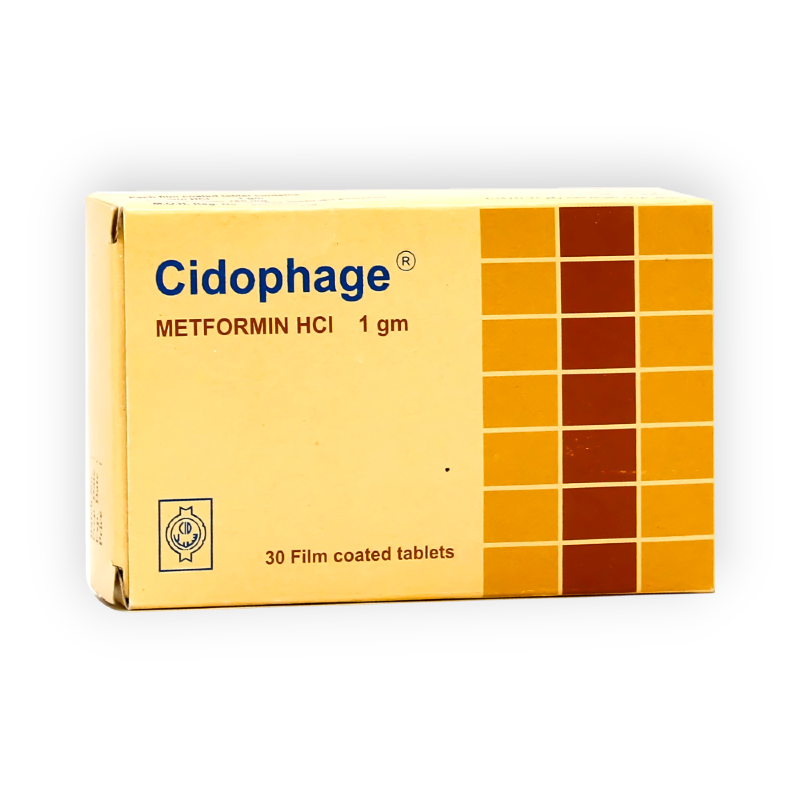 CIDOPHAGE  1000  MG  30 TAB