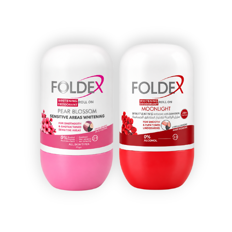 FOLDEX ROLL ON (MOONLIGHT+PEAR BLOSSOM) OFFER