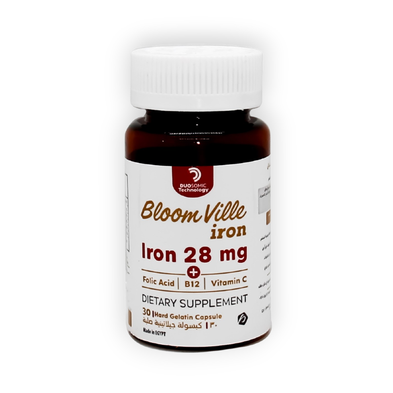 BLOOM VILLE IRON 28 MG 30CAP