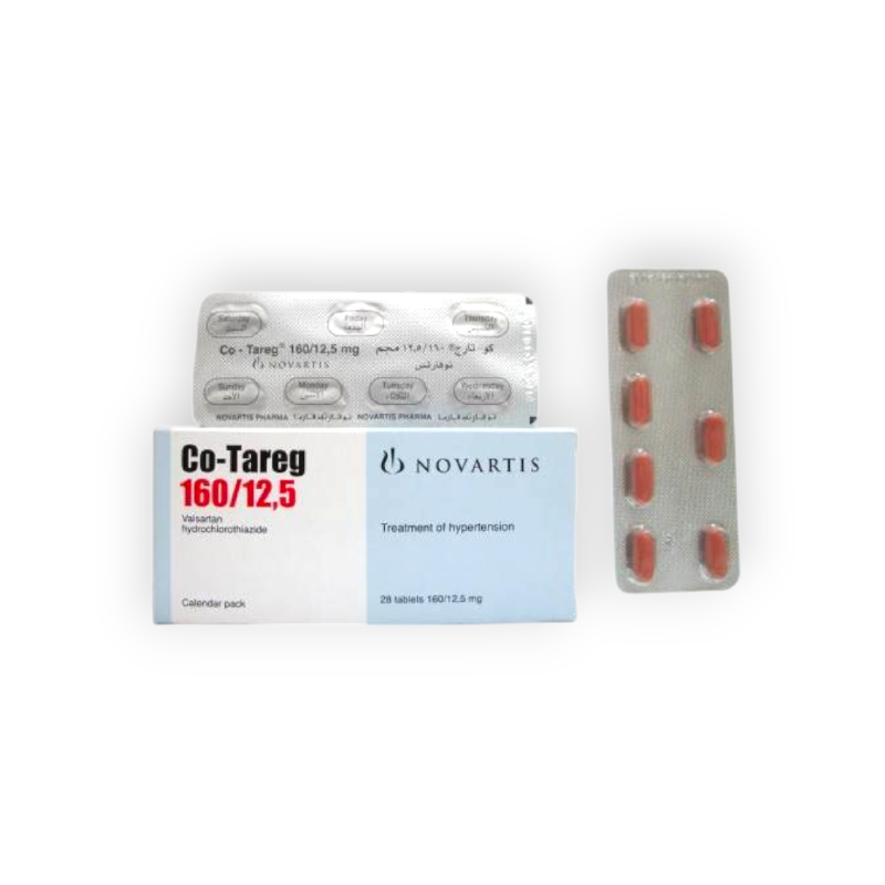 CO TAREG 160 / 12.5 MG 28 TABLET