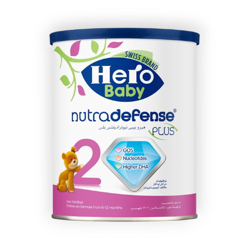 HERO BABY 2 (NUTRADEFENSE) PLUS MILK   400G