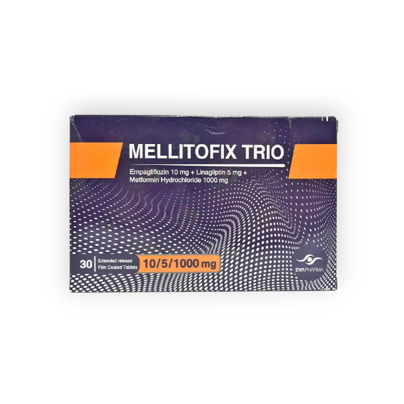 MELLITOFIX TRIO 10 5 1000 MG 30TAB