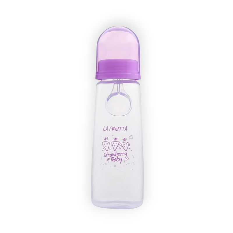 LA FRUTTA FEEDING BOTTLE WITH SPOO +4M 120ML 22063