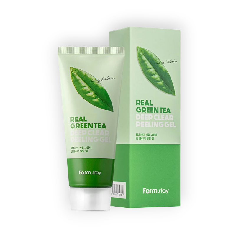 FARM STAY REAL GREENTEA DEEP CLEAR PEELING GEL 100ML