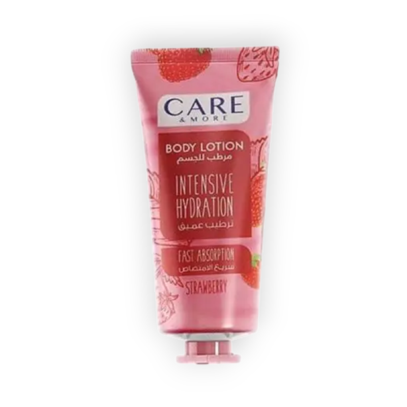 CARE MORE BODY LOTION STRAWBERRY 150ML