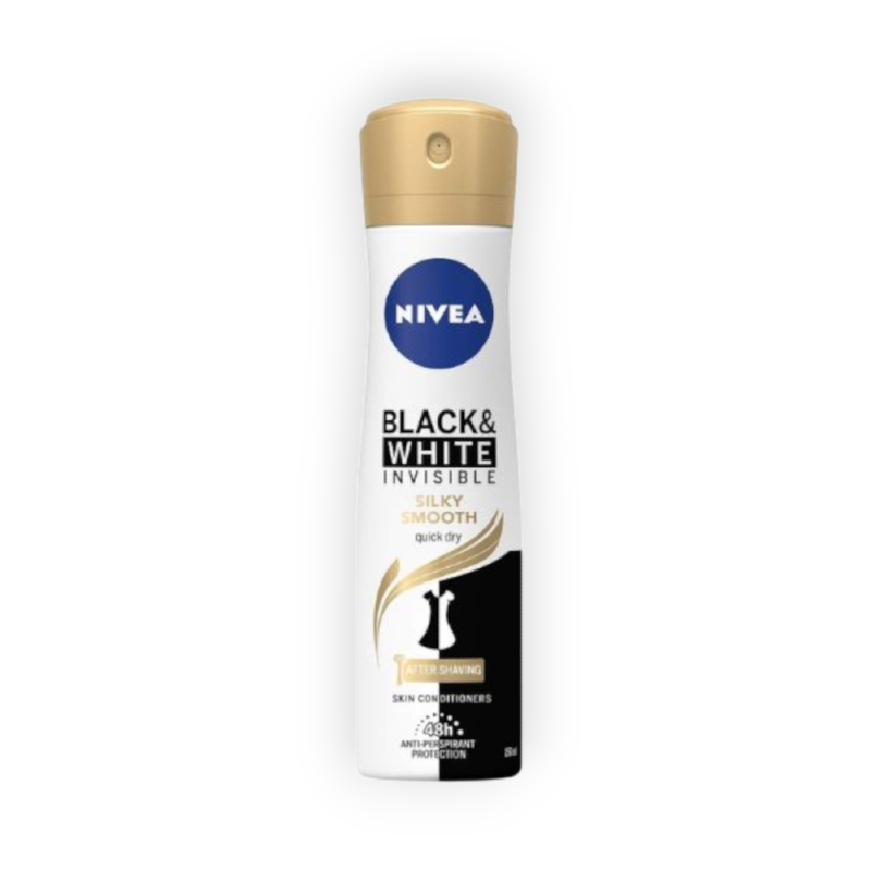 NIVEA DEOD SPRAY (INVISIBLE SILKY) F W 150ML