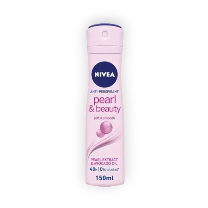 NIVEA DEOD SPRAY (PEARL BEAUTY) F W 150ML OF
