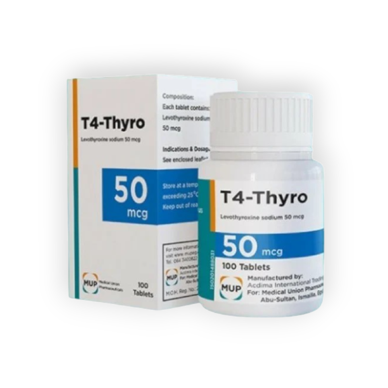 T4 -THYRO  50  MCG  100 TAB س ج