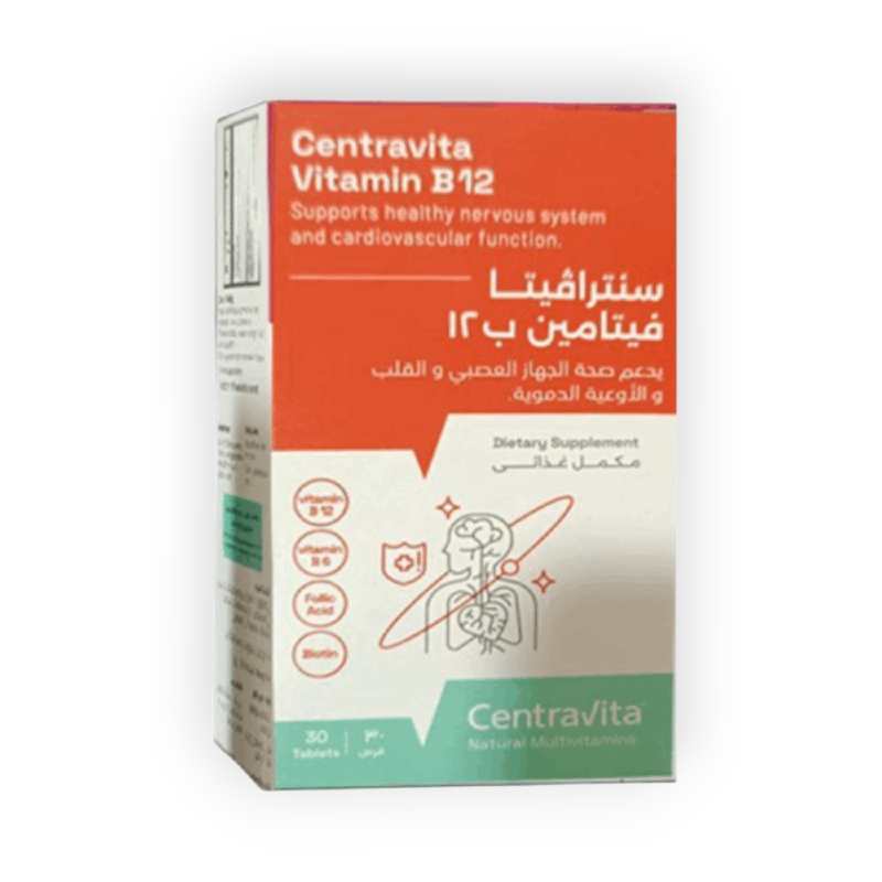 CENTRAVITA VITAMIN B 12 30 TAB