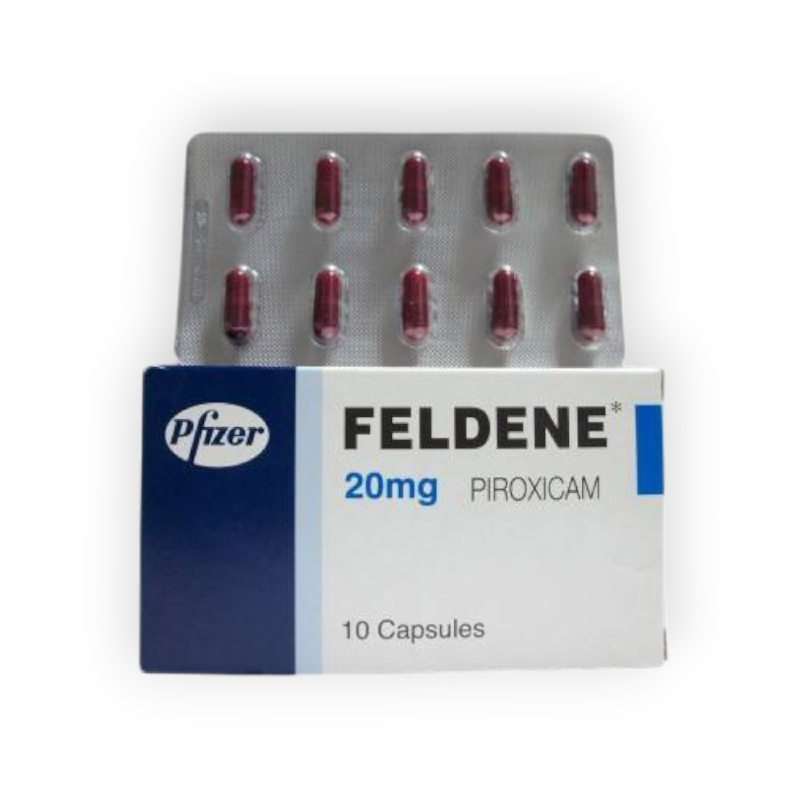 FELDENE 20 MG 10 CAPSULES