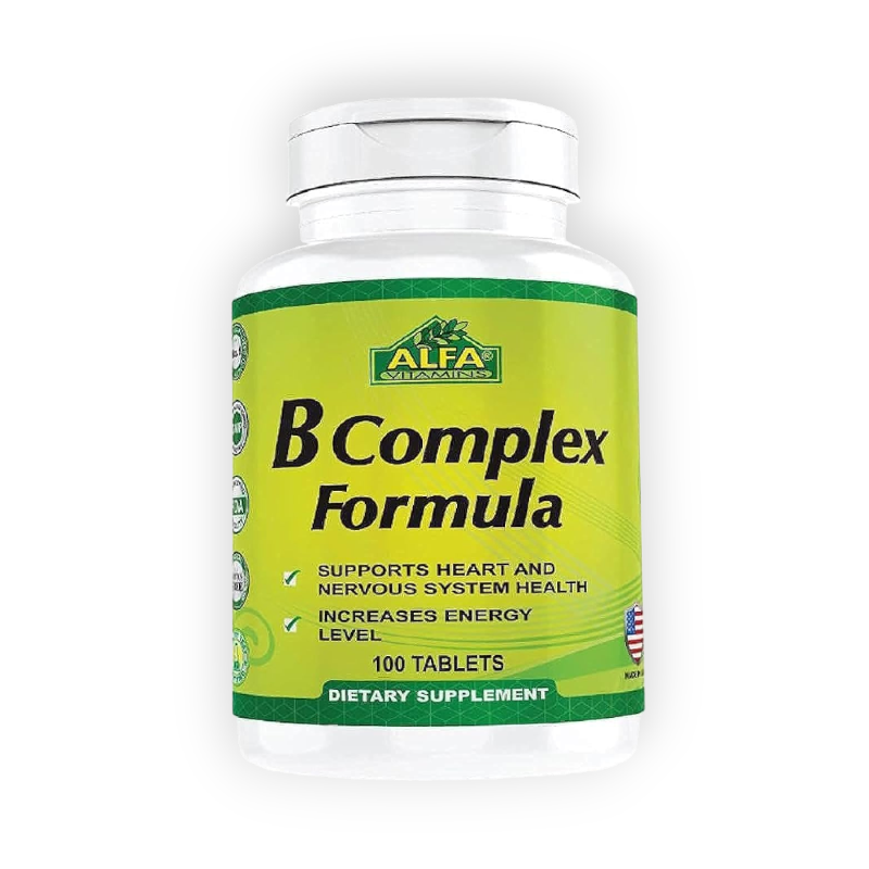 B COMPLEX FORMULA   100 CAP ALFA