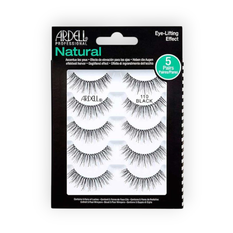ARDELL NATURAL (110 BLACK) 5PACK رموش (5671)