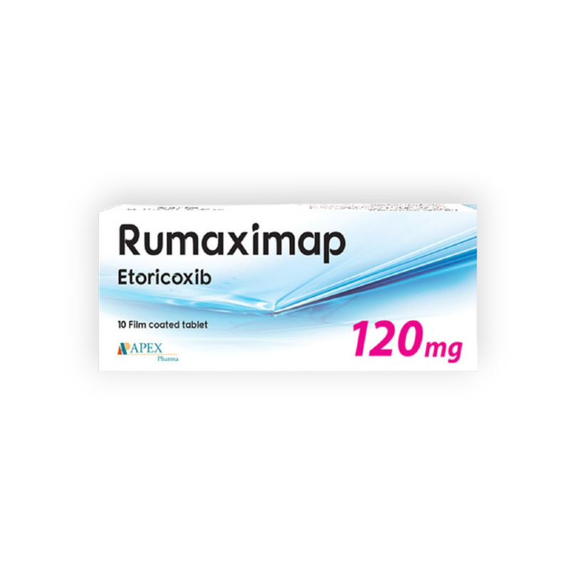 RUMAXIMAP 120 MG 10 TAB