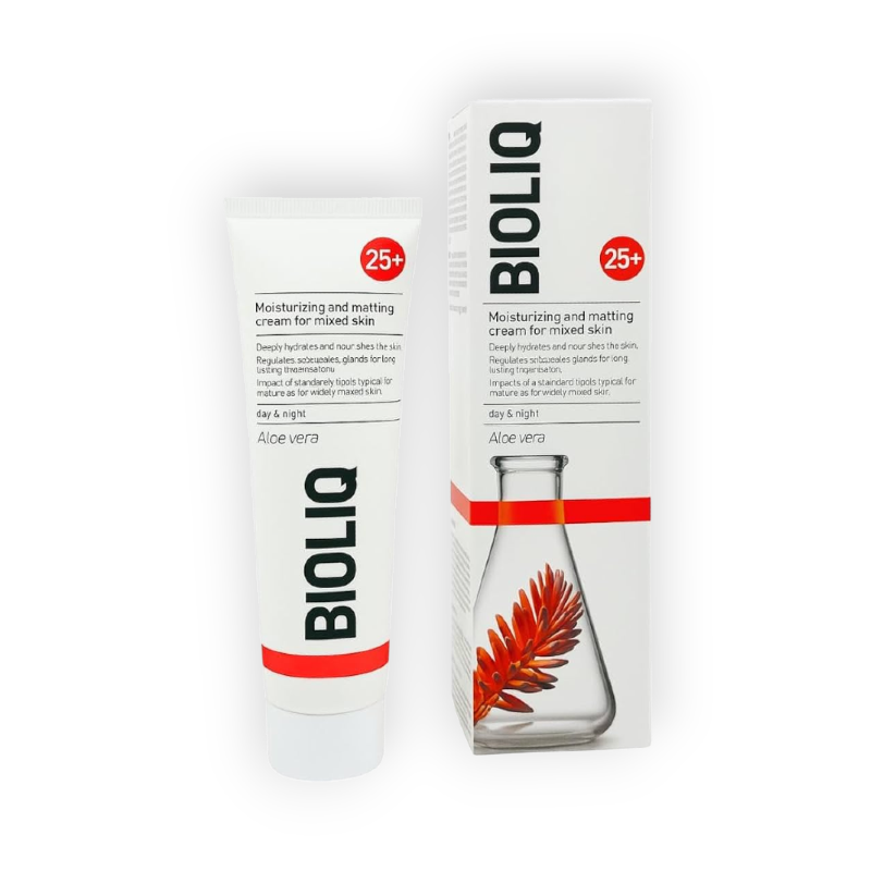 BIOLIQ +25 MOISTURIZING&MATTING CREAM MIXED SKIN 50ML