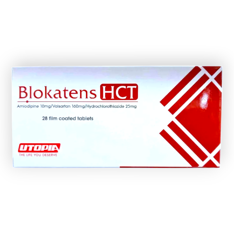 BLOKATENS HCT  10MG 25 MG   160 MG  28 TAB