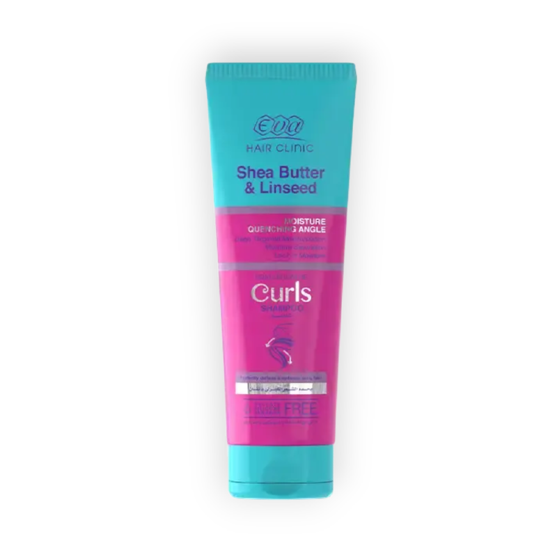 EVA HAIR CLINIC CURLS SHAMPOO SHEA BUTTER 230ML