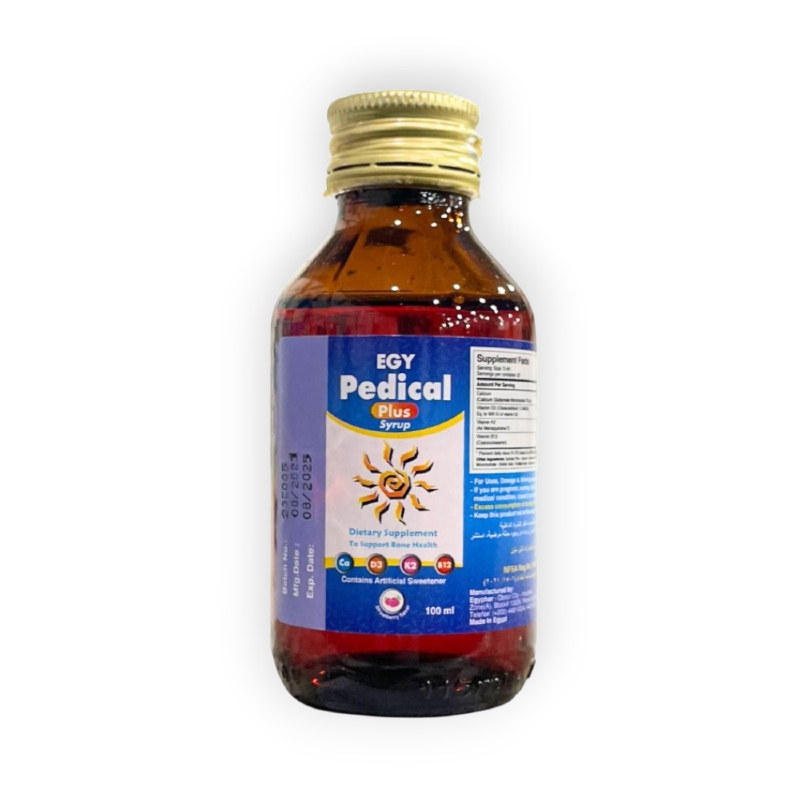 EGY PEDICAL PLUS SYRUP 100 ML  س ج