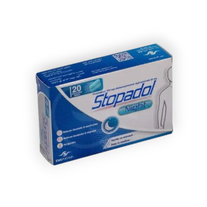 STOPADOL  NIGHT  MG 30 TAB سعر جديد