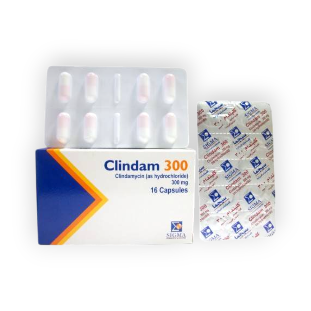 CLINDAM 300 MG 16 CAPSULES