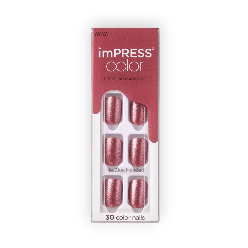 KISS IM PRESS COLOR PEANUT PINK (KIMC006C)30NAILS
