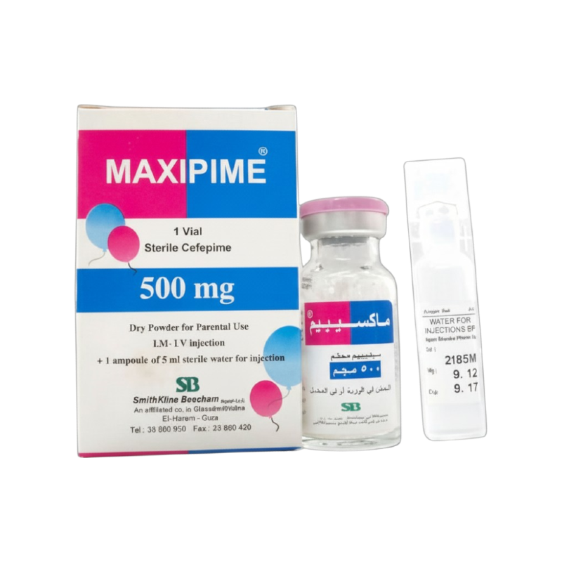 MAXIPIME 500 MG VIAL
