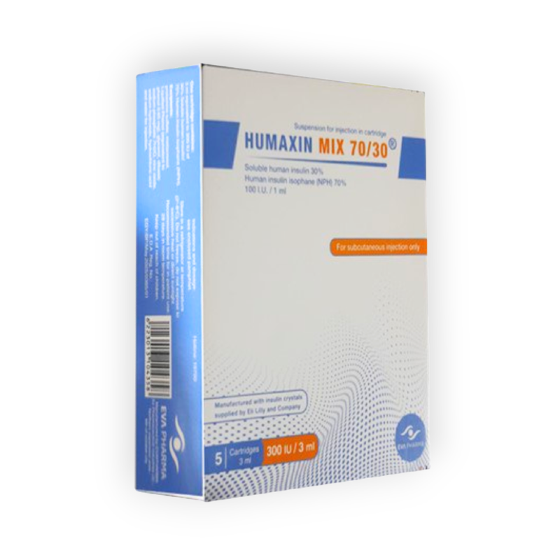 HUMAXIN MIX 70/30 300 300 IU 5 VIAL