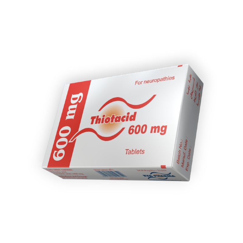 THIOTACID 600MG 20TABLET