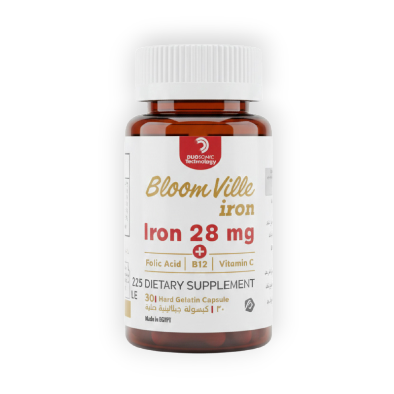 BLOOM VILLE IRON 28 MG 30CAP