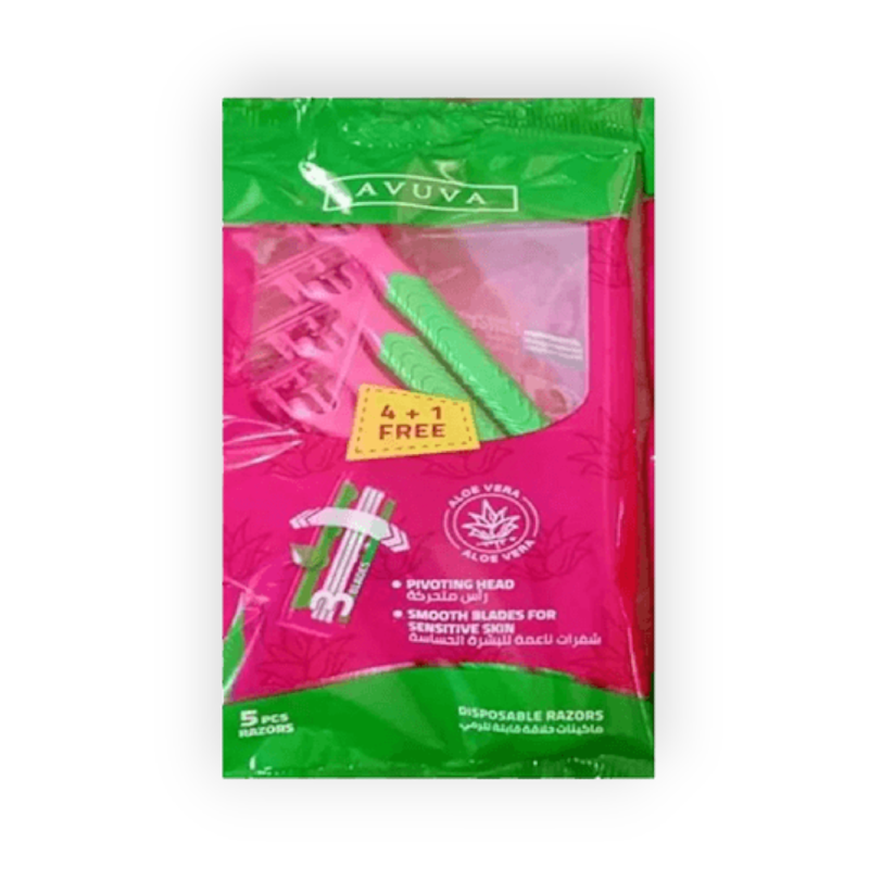 AVUVA SMOOTH BLADE FOR SENSITIVE SKIN 5PCS