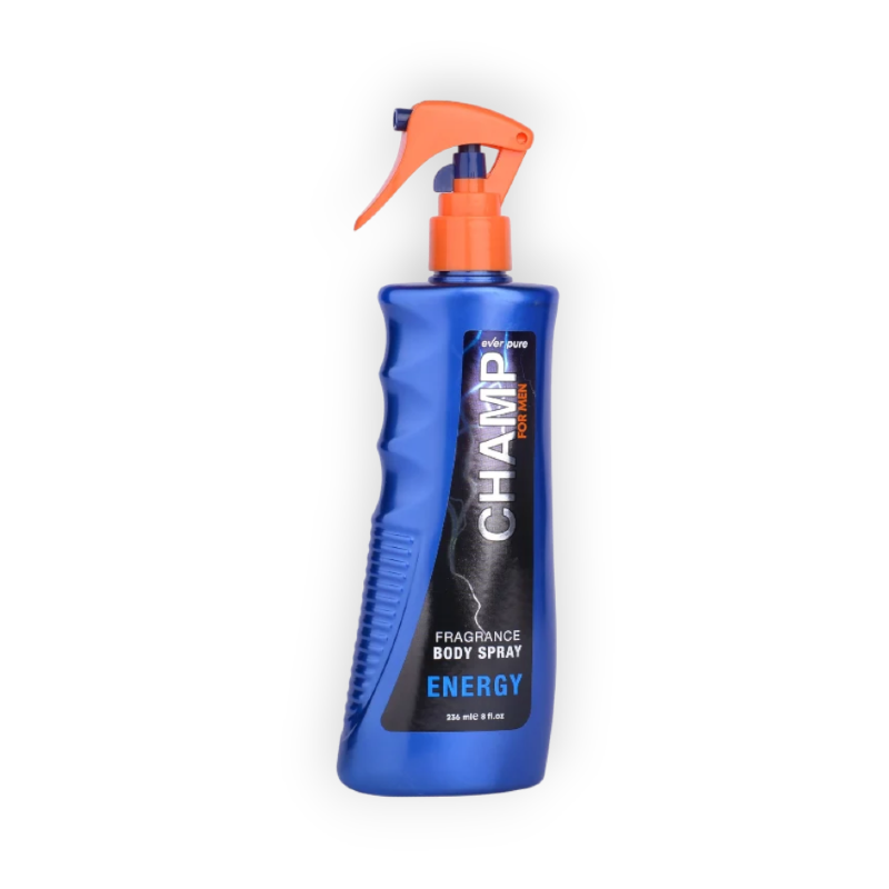 CHAMP BODY SPRAY (ENERGY) FOR MEN 236ML