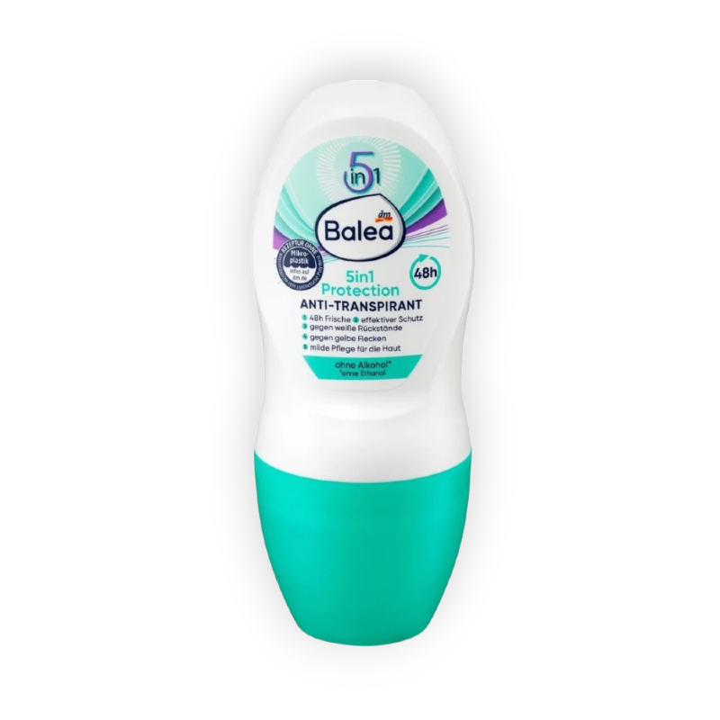 BALEA ROLL ON 5IN1 ANTI-TRANSPIRANT 50ML