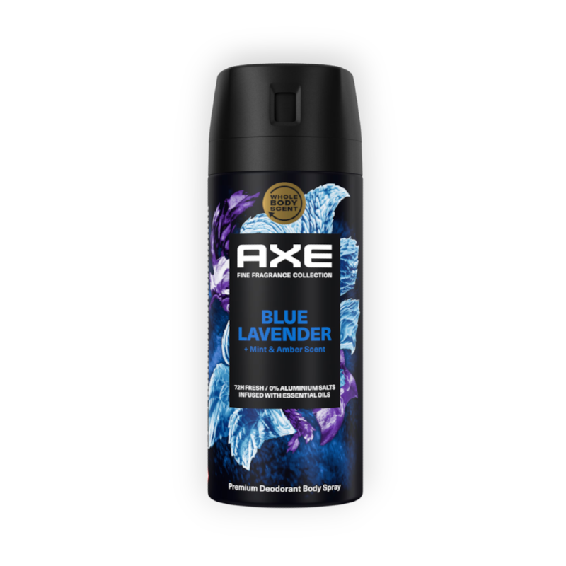 AXE BODY SPRAY (BLUE LAVENDER) 150ML UNI