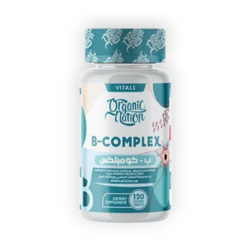 ORGANIC NATION B-COMPLEX  120TAB