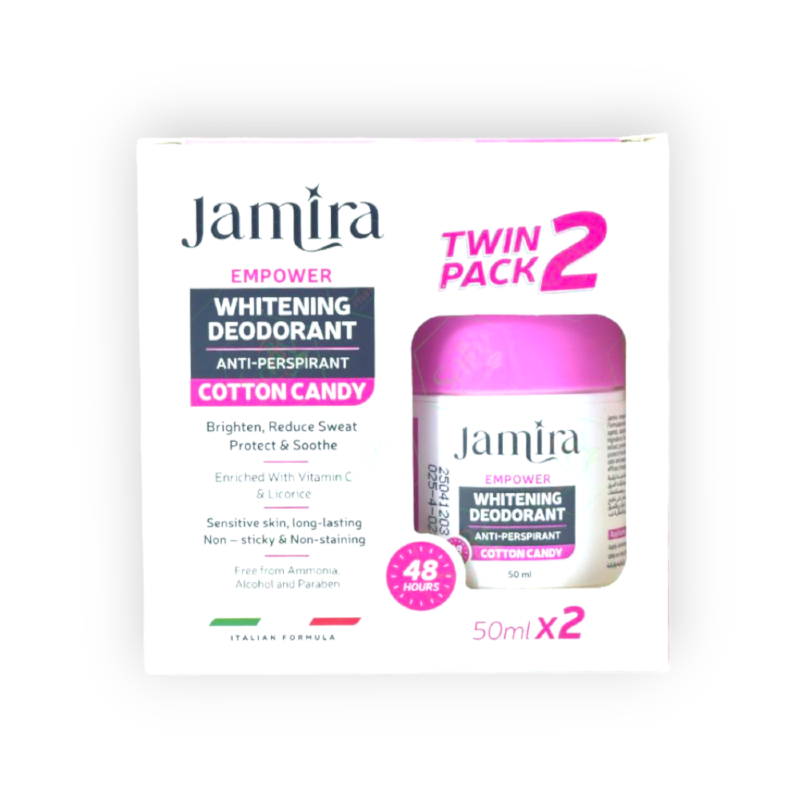 JAMIRA DEOD ROLL-ON (COTTON CANDY) 1+1 50ML