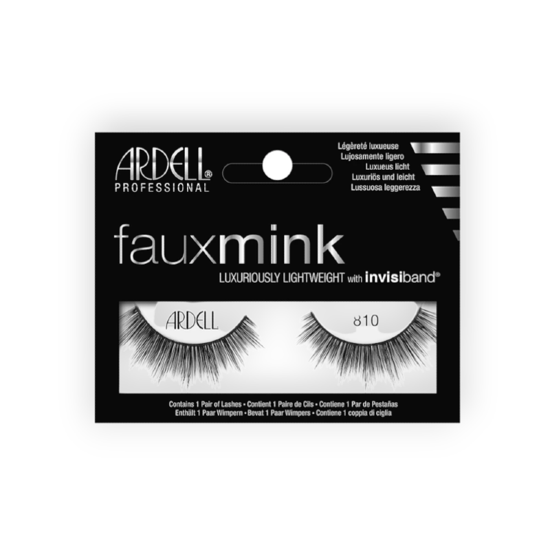 ARDELL FAUXMINK LASHES NO 810 BLACK