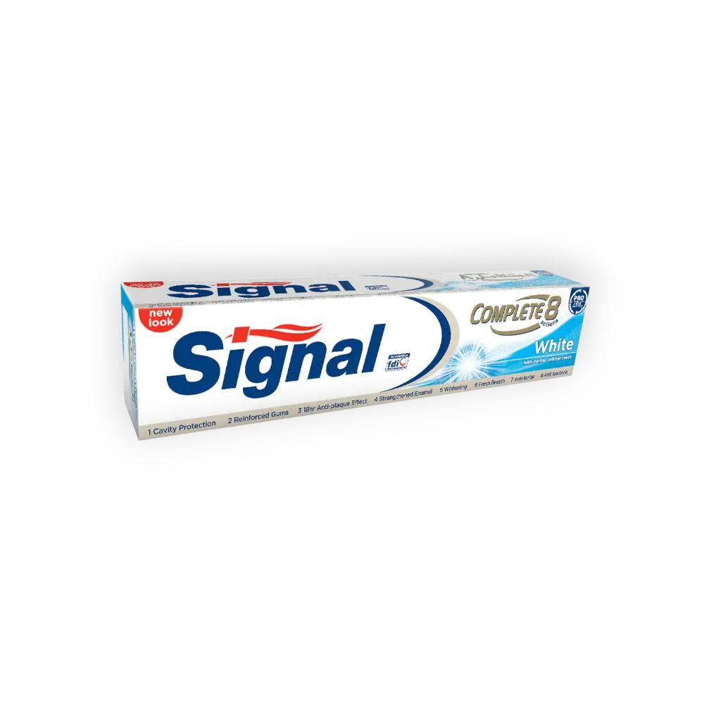 SIGNAL COMPLETE 8 WHITE 100GM Toothpaste